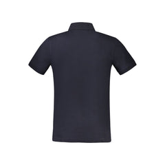 Camisa polo de algodão azul Hugo Boss