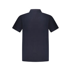 Camisa polo de algodão azul Hugo Boss