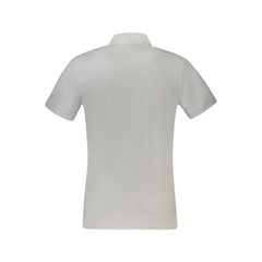 Camisa polo branca de algodão Hugo Boss