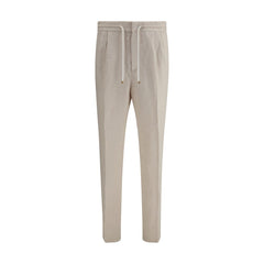 Calça de linho Brunello Cucinelli