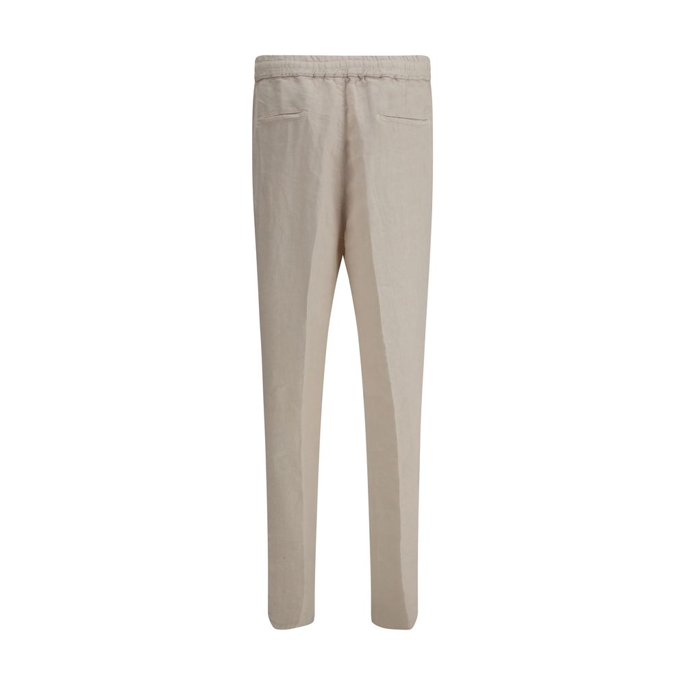 Calça de linho Brunello Cucinelli