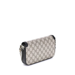 Bolsa de ombro pequena e macia Gucci Horsebit 1955