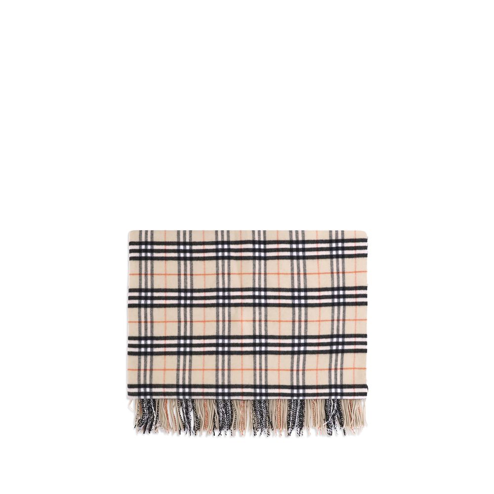 Cobertor de lã xadrez Burberry