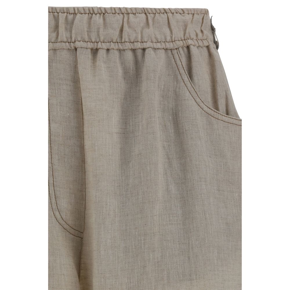 Calça Brunello Cucinelli com enfeites