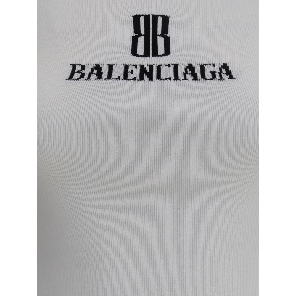 Blusa com logotipo da Balenciaga