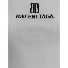 Blusa com logotipo da Balenciaga