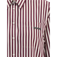 Camisa Listrada Brunello Cucinelli