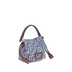Bolsa de ombro Fendi Mamma Baguette pequena
