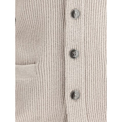 Cardigan canelado Brunello Cucinelli