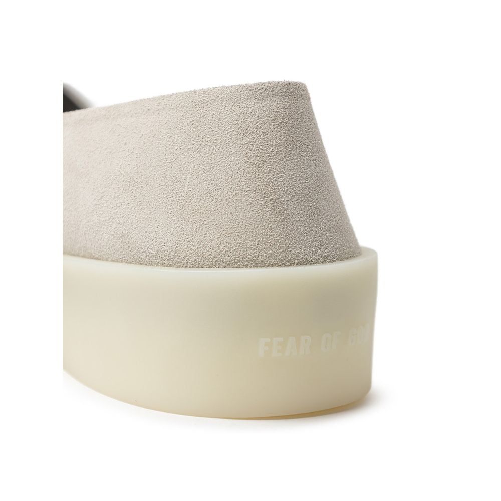 Mocassim de couro cinza Fear Of God