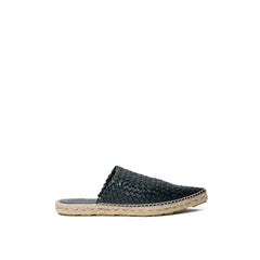Alpercata de couro verde Bottega Veneta