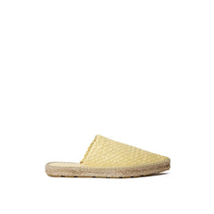 Bottega Veneta Alpargata de couro amarelo