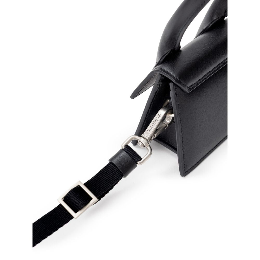 Moletom Jacquemus de couro preto