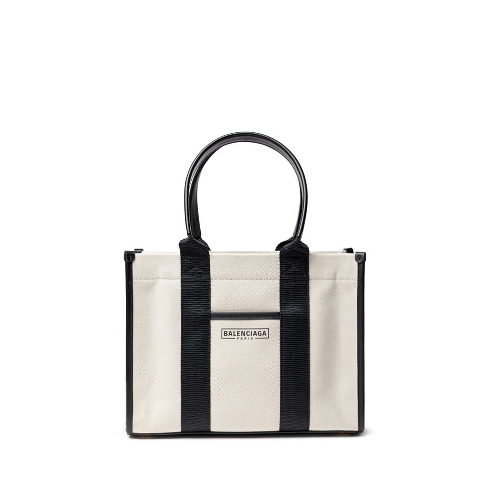 Suéter de algodão bege Balenciaga