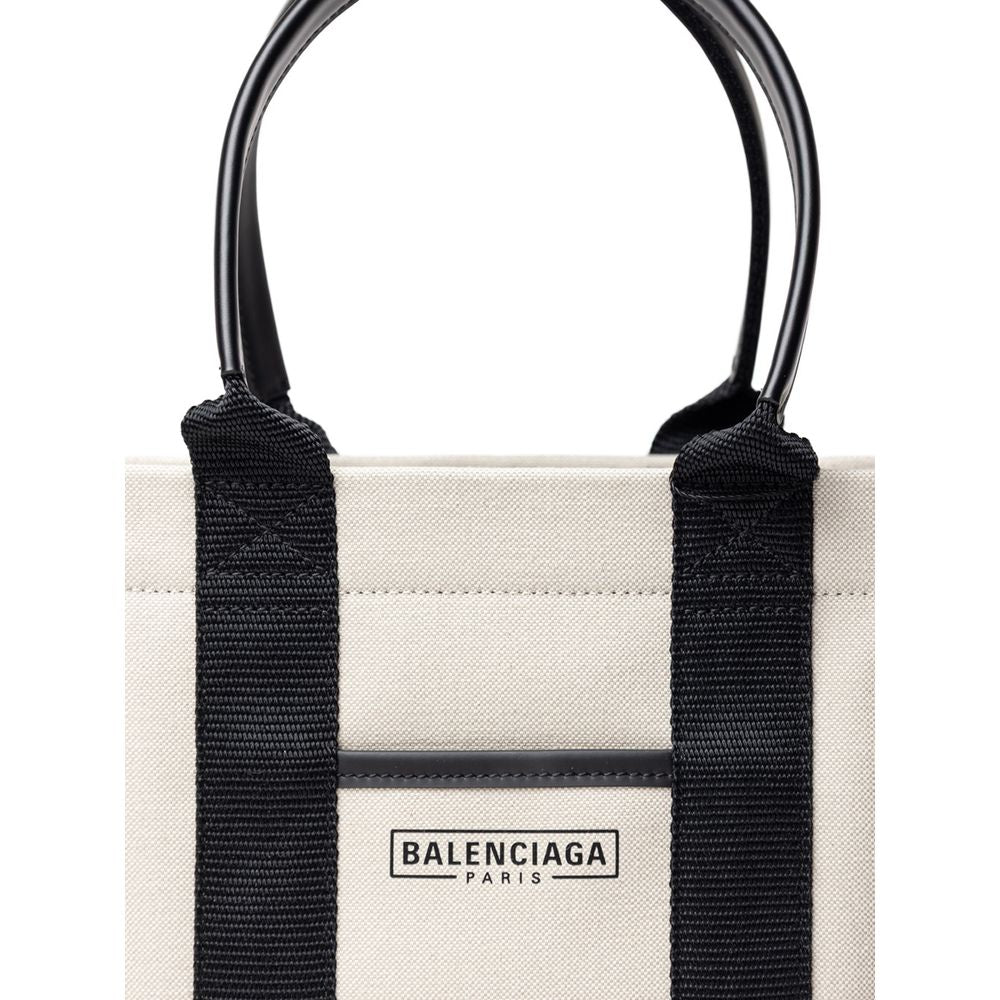 Suéter de algodão bege Balenciaga