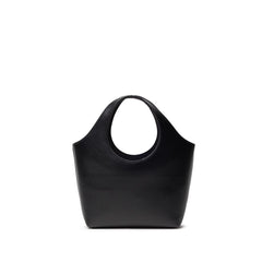 Suéter Balenciaga de couro preto