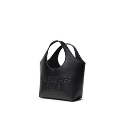 Suéter Balenciaga de couro preto
