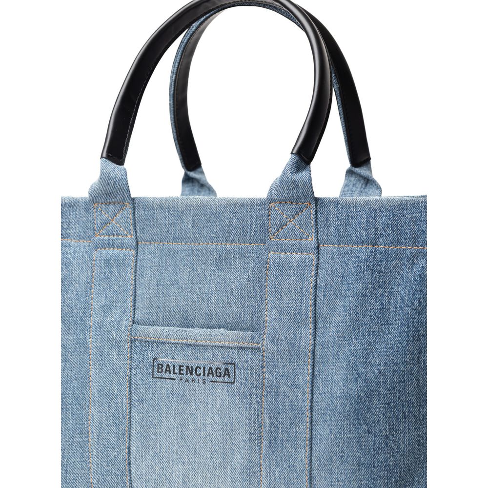 Suéter Balenciaga de algodão azul