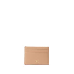 Saia de couro bege Balenciaga