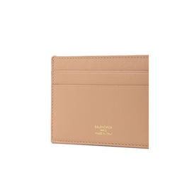Saia de couro bege Balenciaga