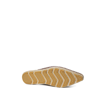 Bottega Veneta Bordeaux Leather Espadrille