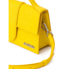 Bolsa de couro amarela Jacquemus