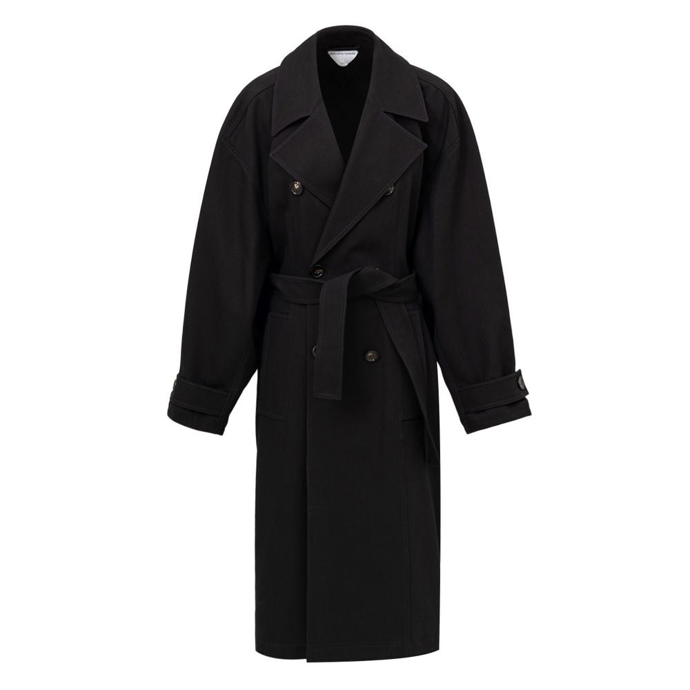 Bottega Veneta Casaco de Algodão Preto