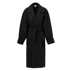 Bottega Veneta Casaco de Algodão Preto