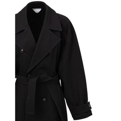 Bottega Veneta Casaco de Algodão Preto