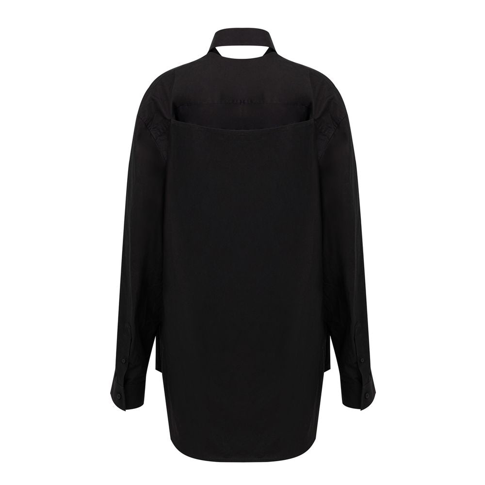 Balenciaga Preto Algodão Longo