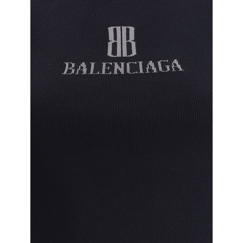 Blusa com logotipo da Balenciaga