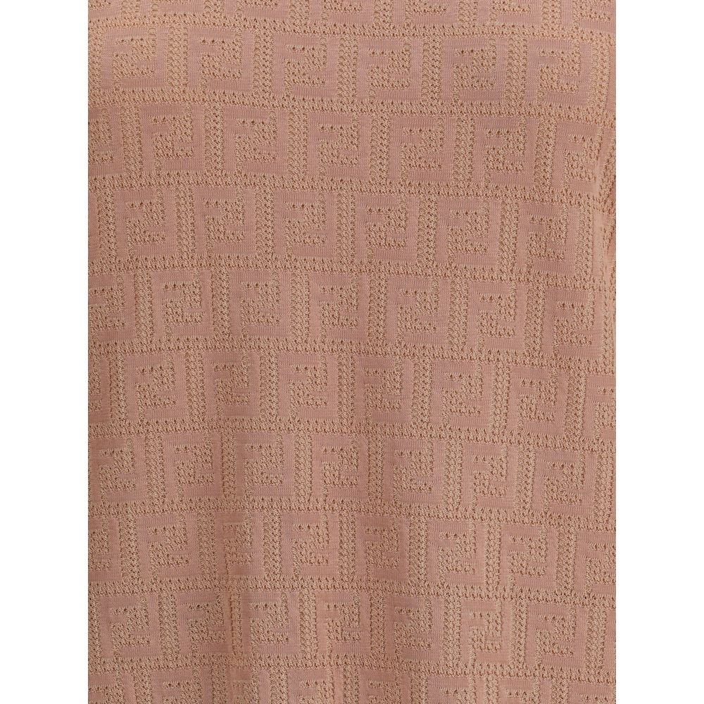 Camiseta de malha Fendi