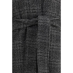 Casaco longo Balenciaga Check