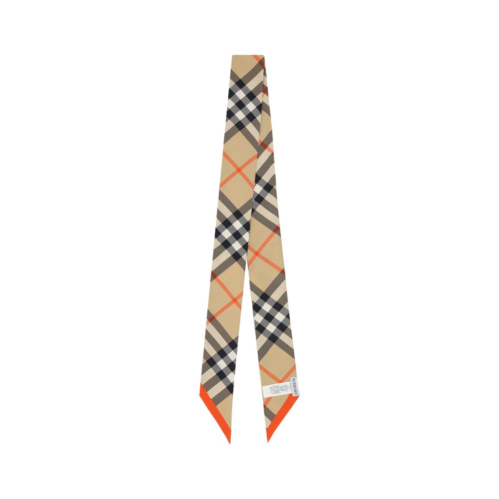 Cachecol xadrez Burberry