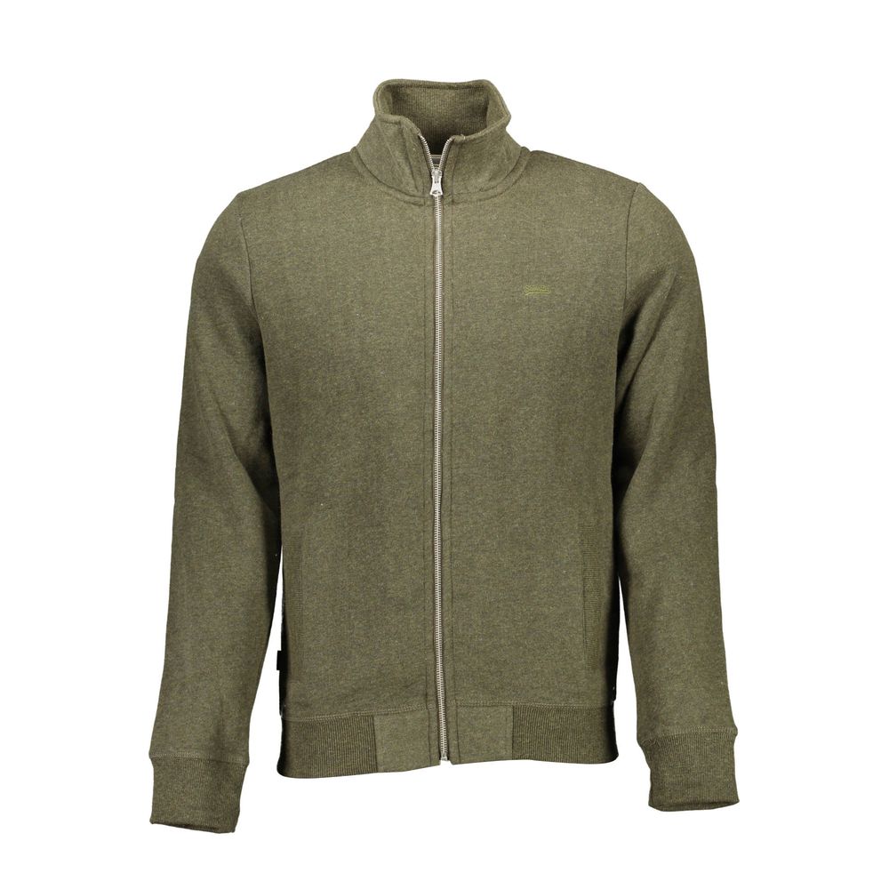 Suéter de algodão verde Superdry