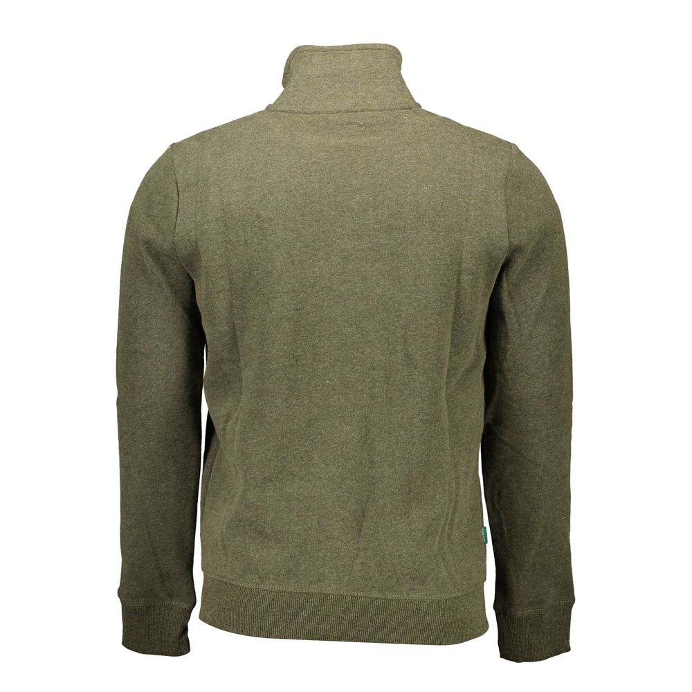 Suéter de algodão verde Superdry