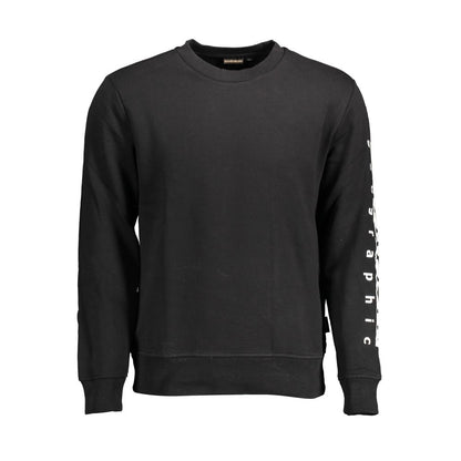 Napapijri Black Cotton Sweater
