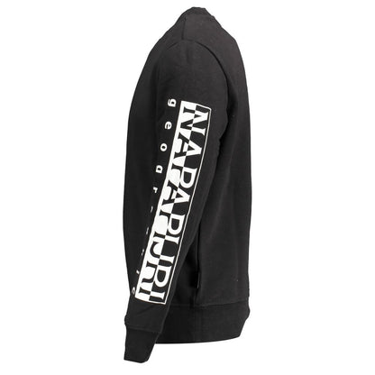 Napapijri Black Cotton Sweater