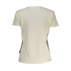 Tops e camiseta de algodão branco Napapijri