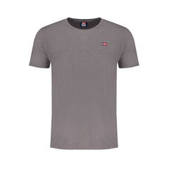 Camiseta de algodão cinza Noruega 1963