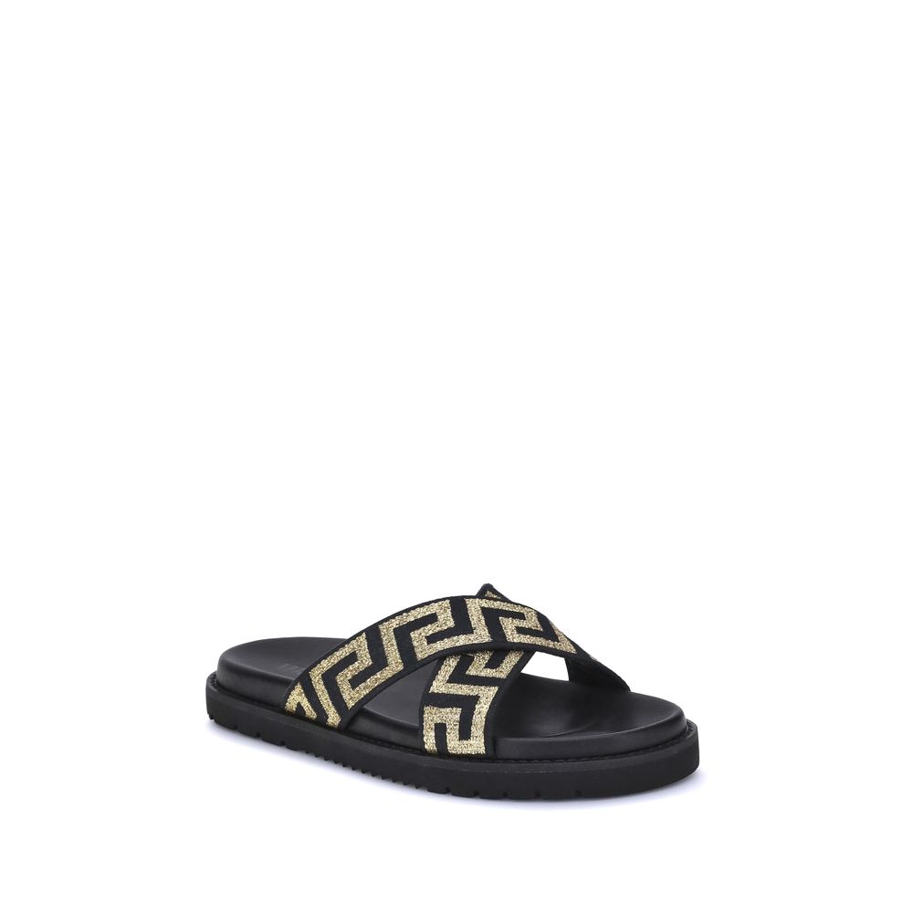 Sandálias Versace Greca