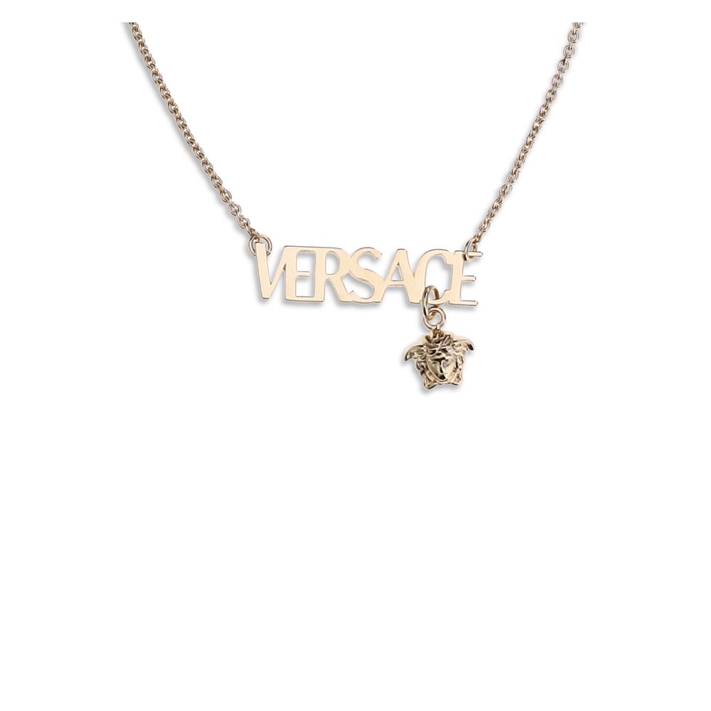 Colar com logotipo da Versace