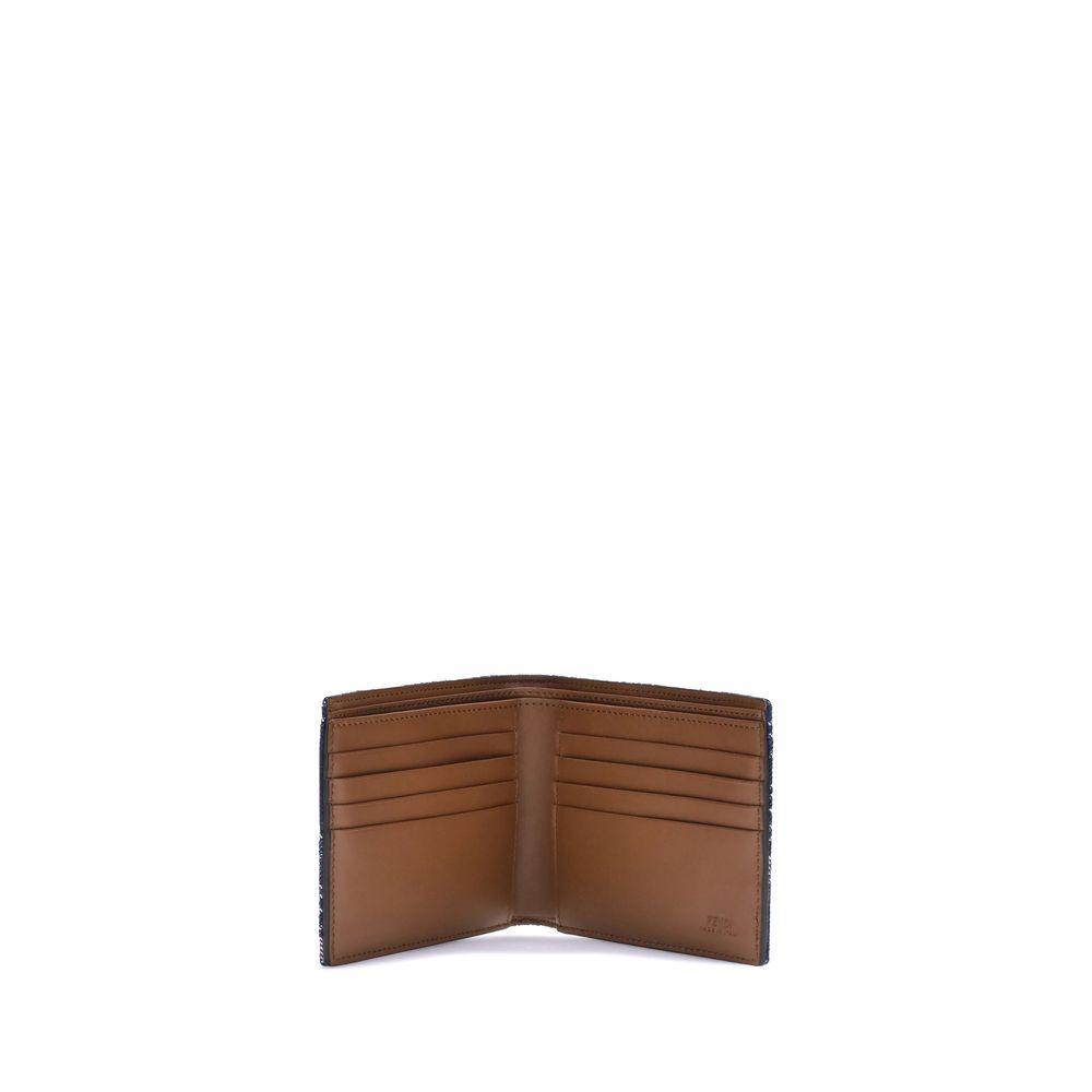 Carteira Fendi Denim