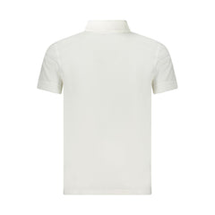 Camisa polo branca de algodão Hugo Boss