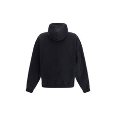 Moletom com capuz com logotipo da Balenciaga