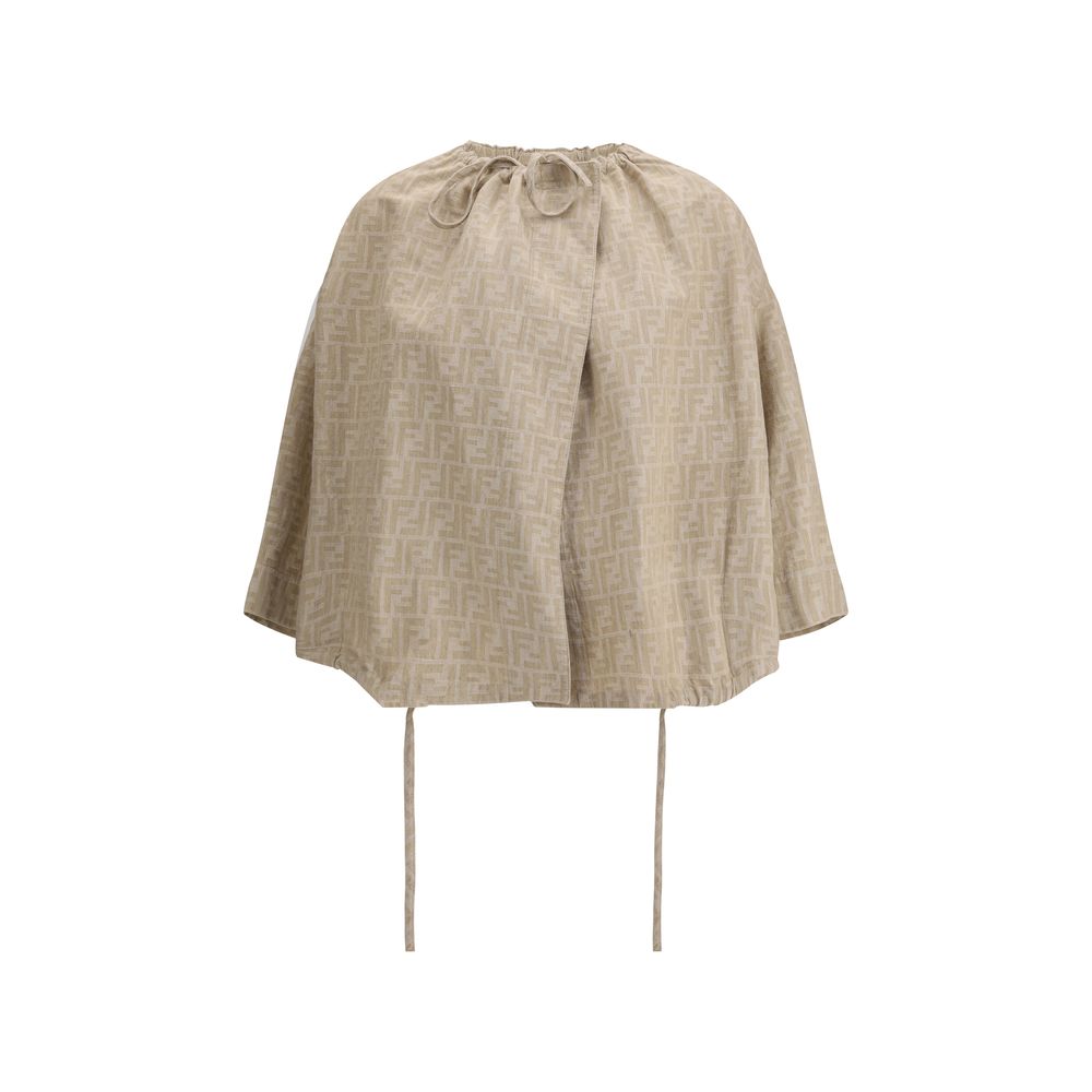 Jaqueta Fendi Oversize Chambray