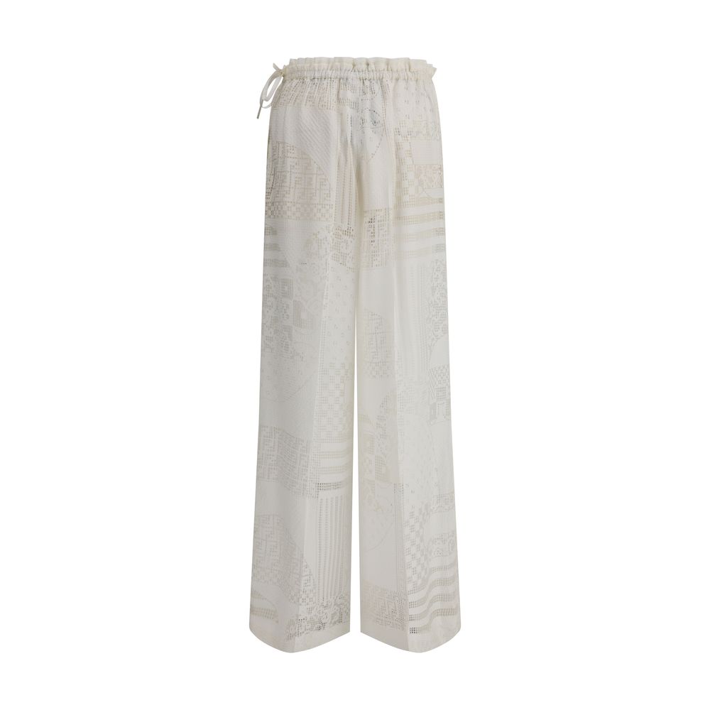 Calça Fendi Patchwork Devo