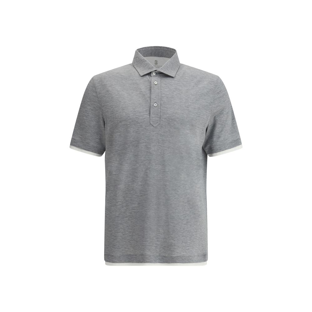 Polo de seda Brunello Cucinelli