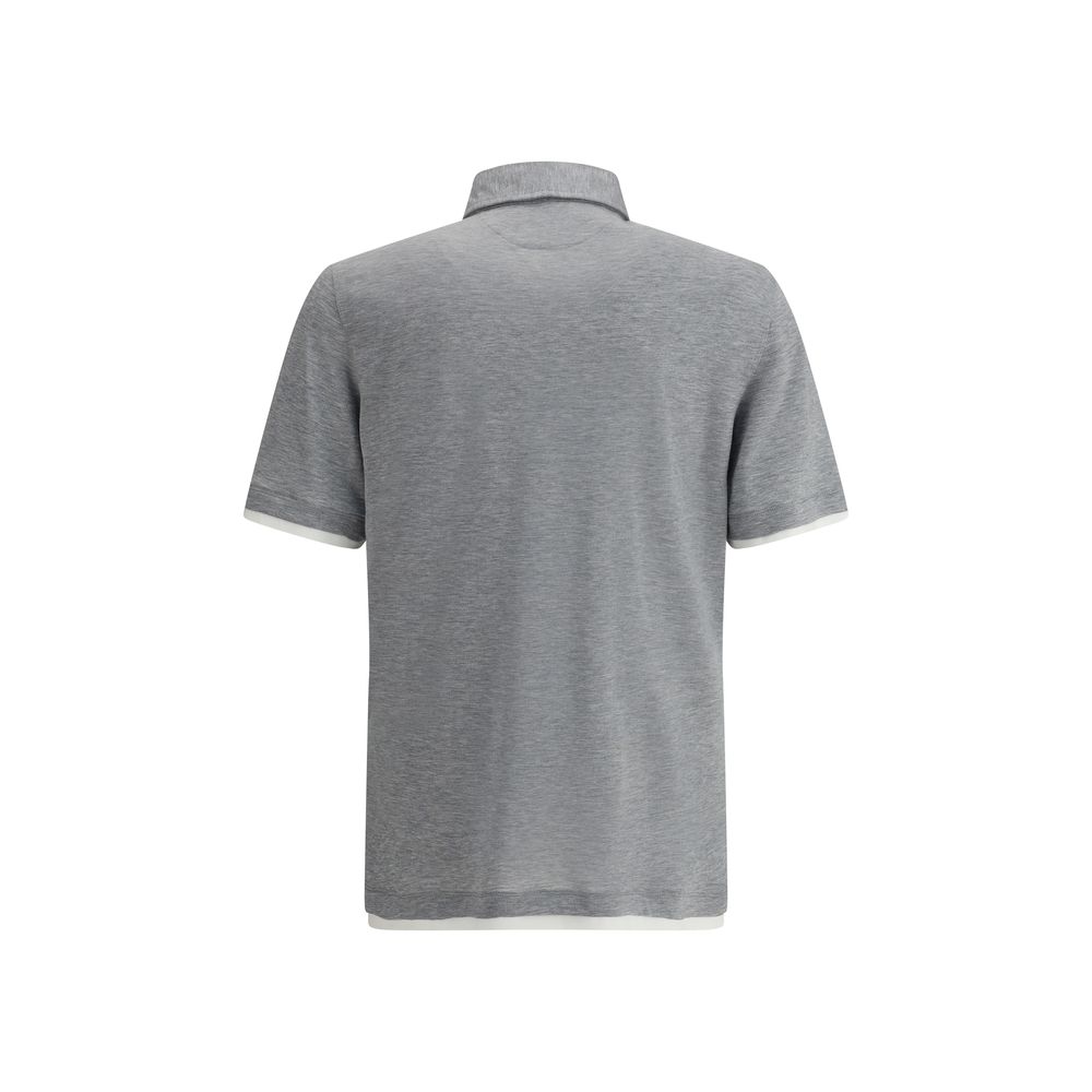 Polo de seda Brunello Cucinelli