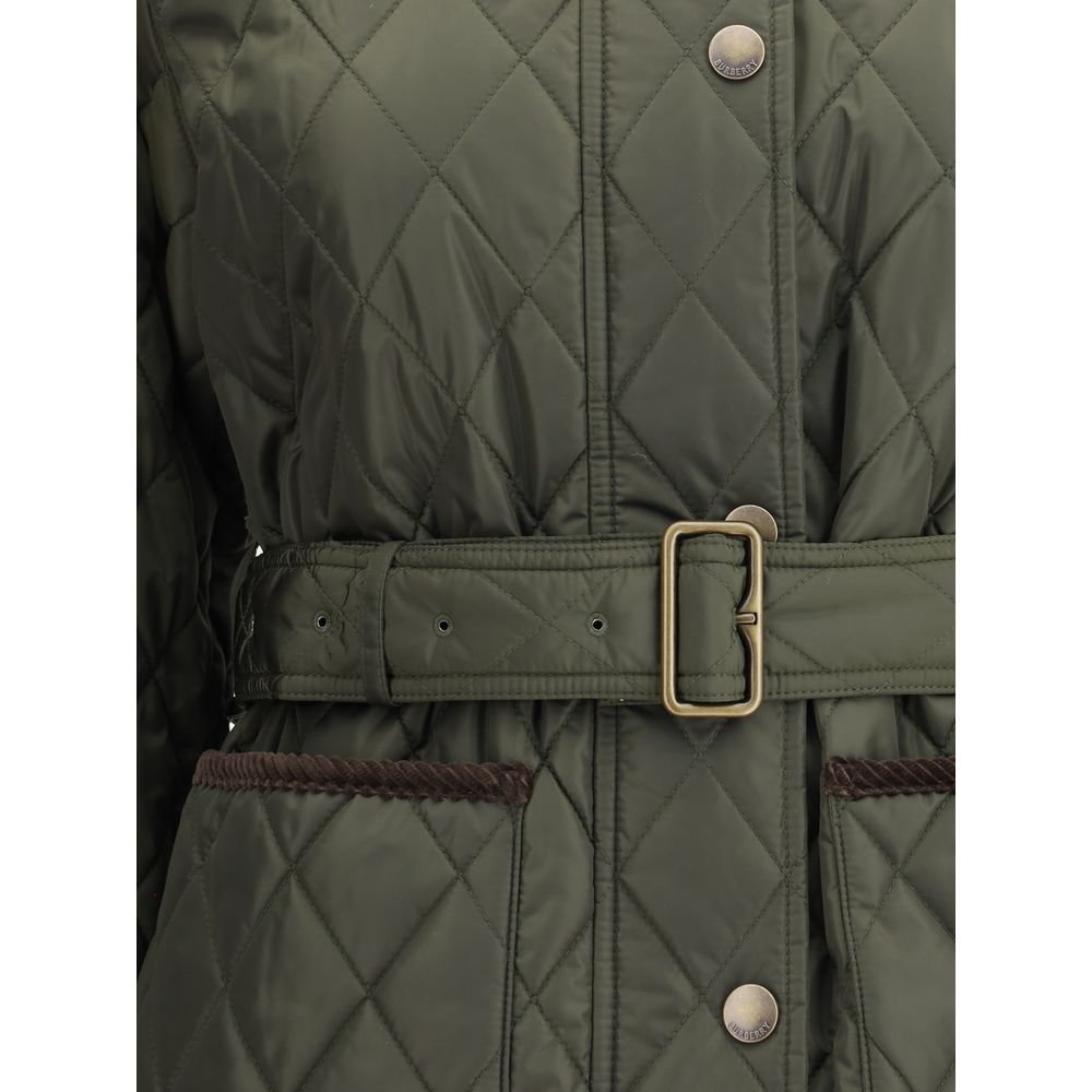 Jaqueta acolchoada de nylon Burberry
